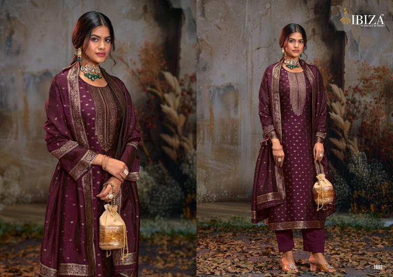 Ibiza Saira 1691 to 1694 Catalog silk salwar kameez wholesalers