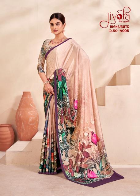 Jivotra Highlights digital print sarees india