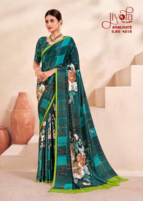 Jivotra Highlights digital print sarees india