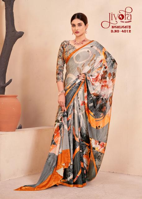 Jivotra Highlights digital print sarees india