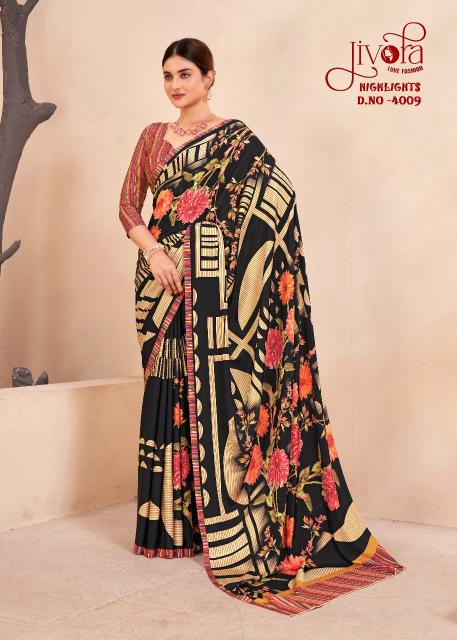 Jivotra Highlights digital print sarees india