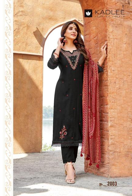 Kadlee Sahiyar kurti fabric wholesale online