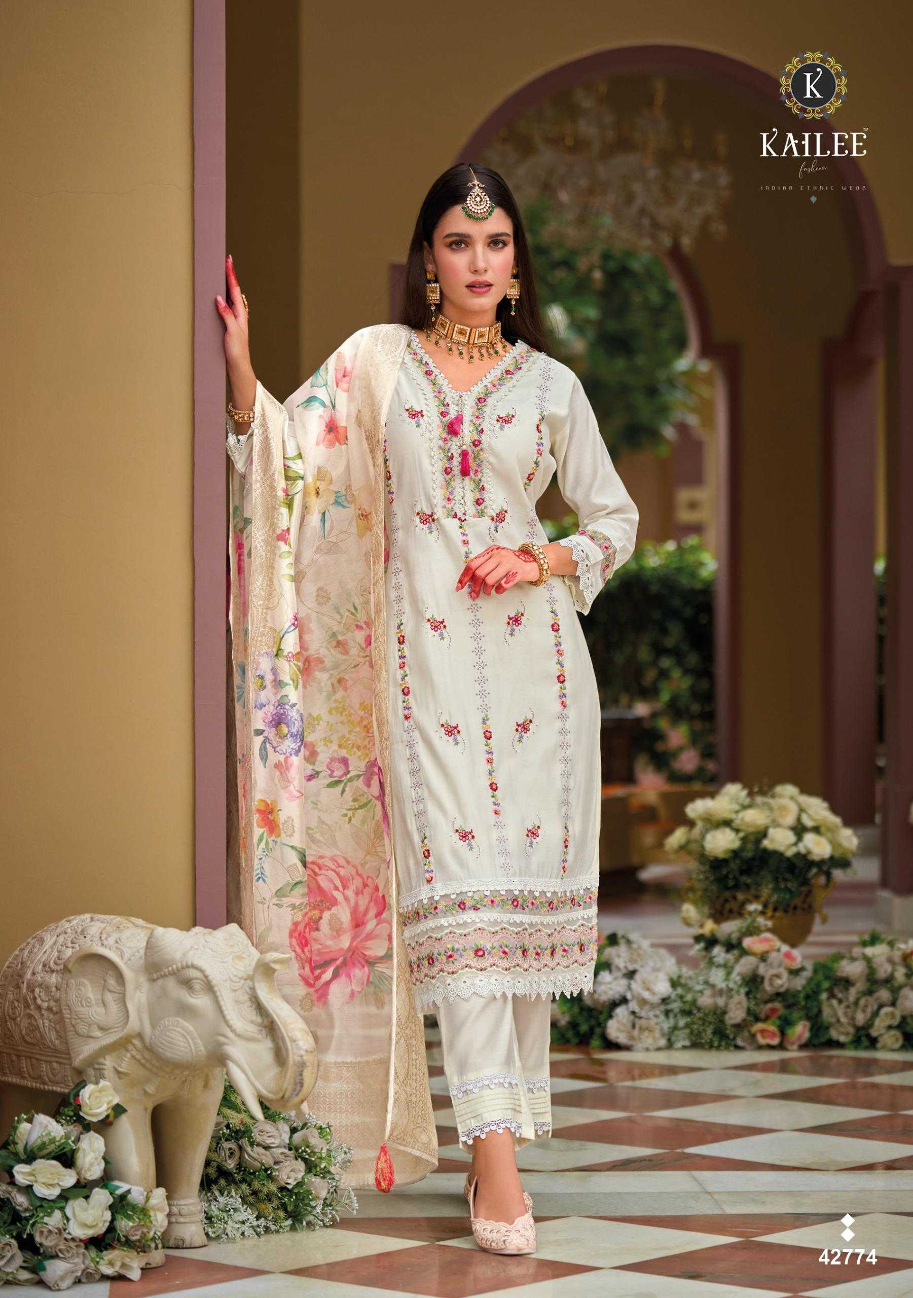 Kailee Fashion Naqsh Catalog kurtis wholesale online 