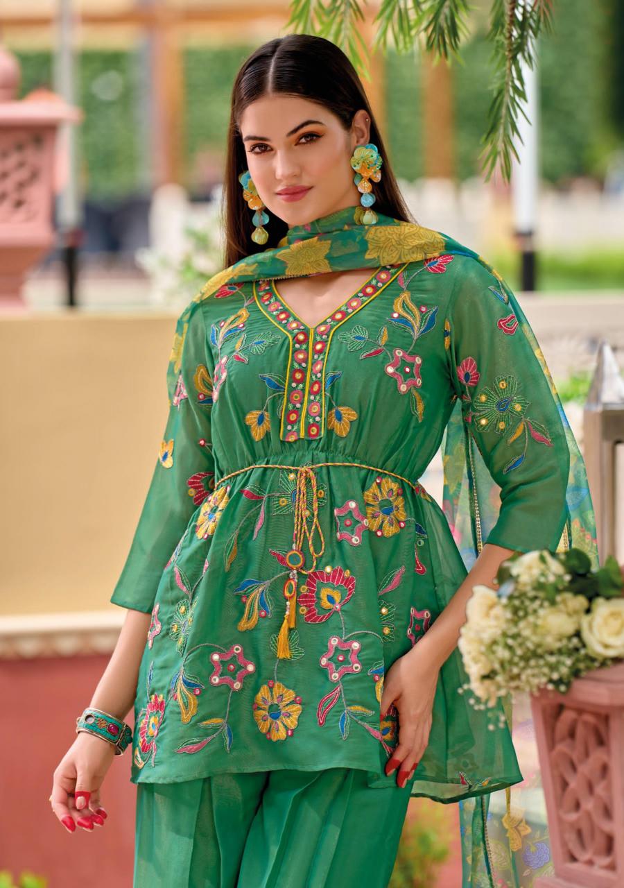 Kailee Fashion Sinjhar Catalog palazzo kurti set online wholesale