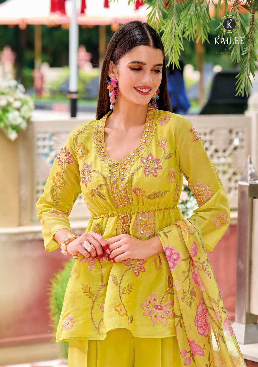 Kailee Fashion Sinjhar Catalog palazzo kurti set online wholesale