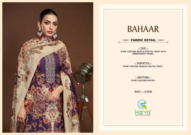 Karva Bahaar Catalog cheap salwar kameez wholesale