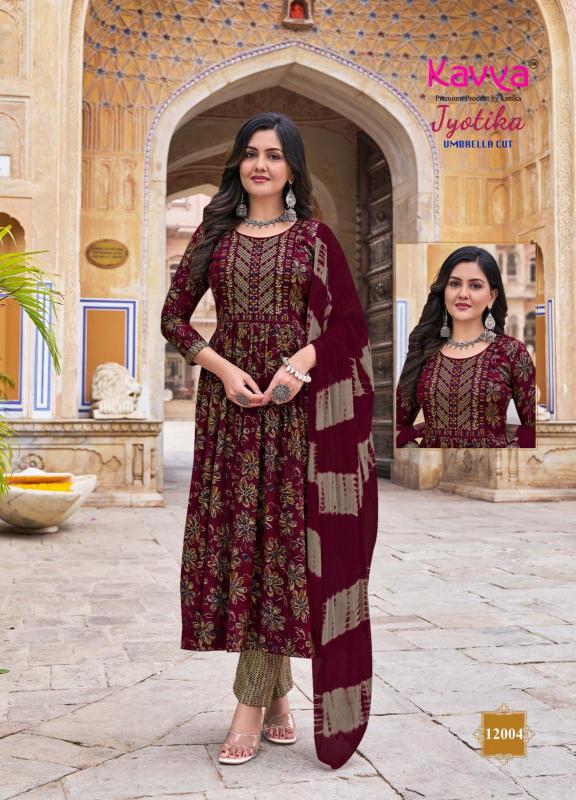 Kavya Jyotika Vol 12 kurti manufacture in surat