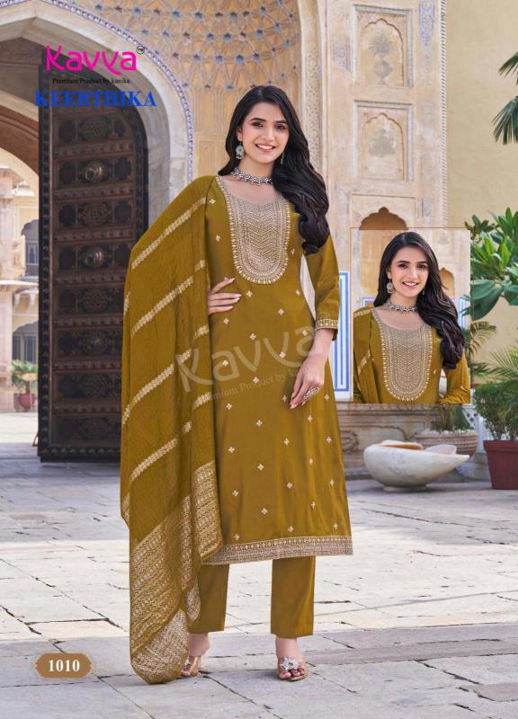 Kavya Keerthika Catalog manufacturer of kurti and tops in surat