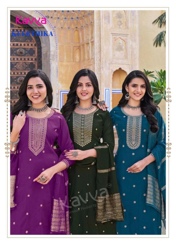 Kavya Keerthika Catalog manufacturer of kurti and tops in surat