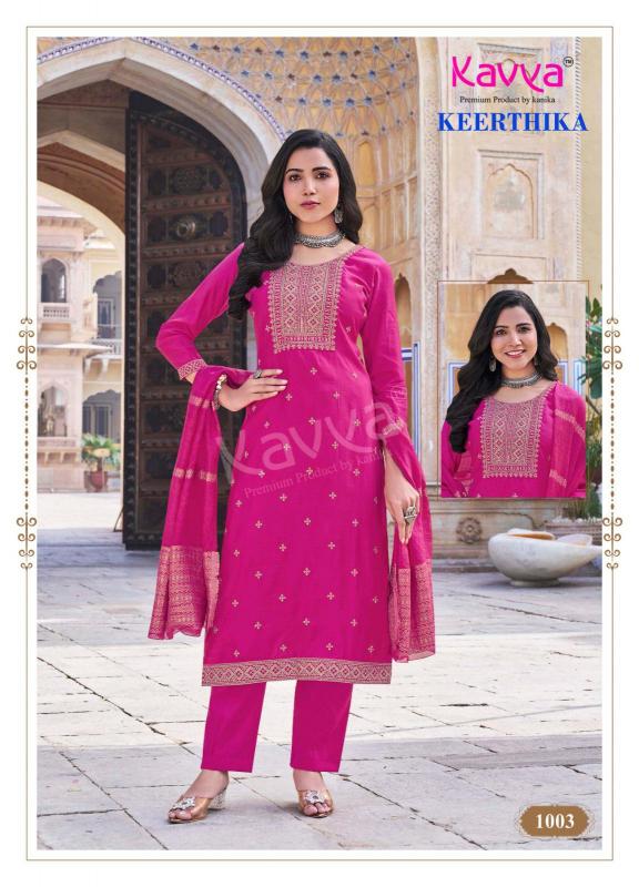 Kavya Keerthika Catalog manufacturer of kurti and tops in surat