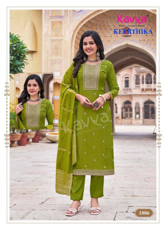 Kavya Keerthika Catalog manufacturer of kurti and tops in surat