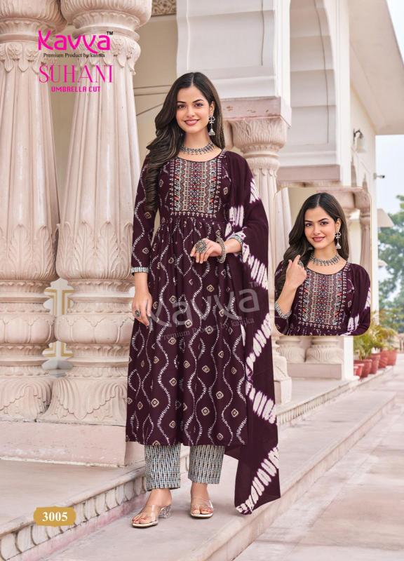 Kavya Suhani Vol 3 Catalog Viscose wholesale kurtis in surat with price