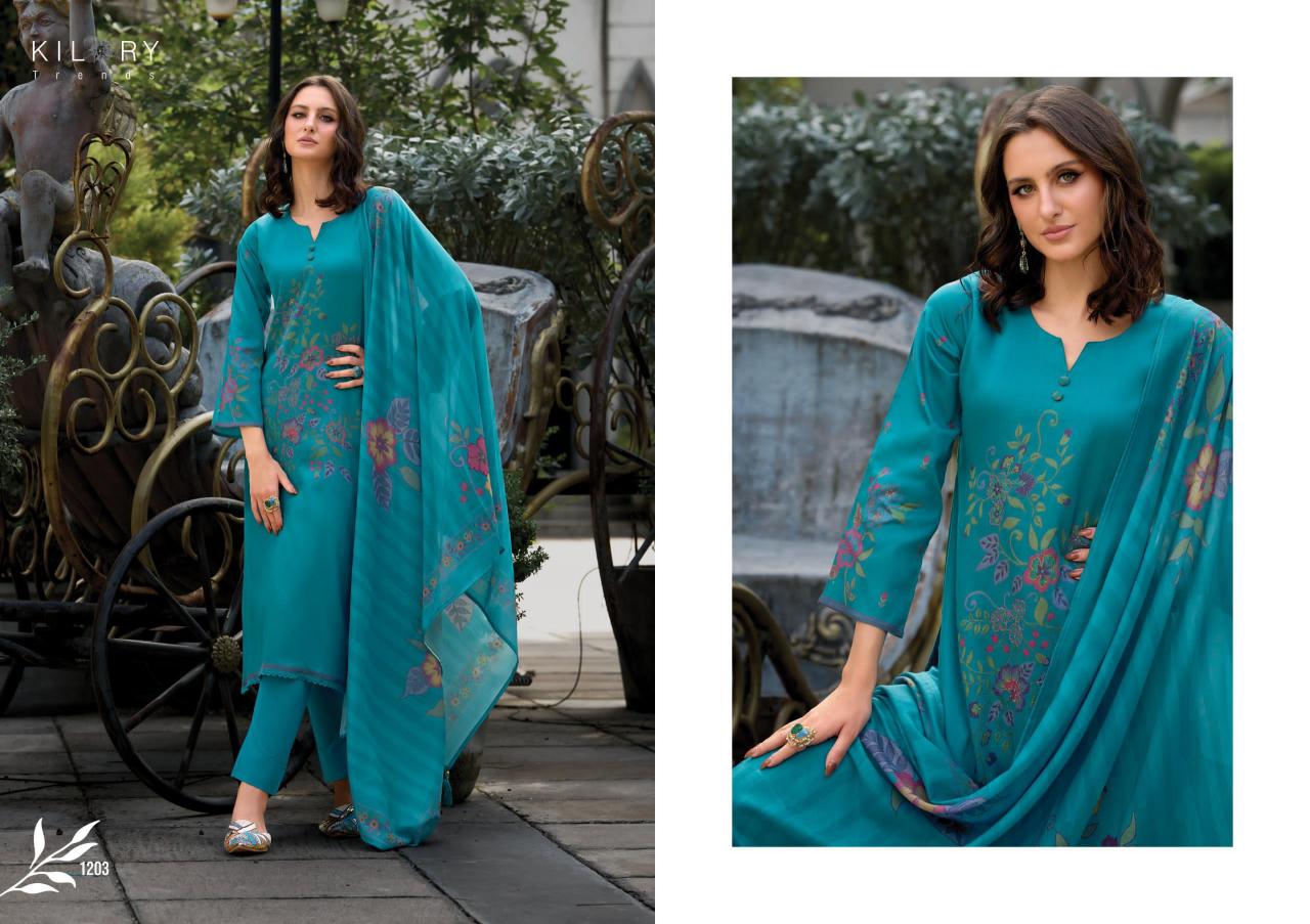 Kilory Aarzoo catalog wholesalers of salwar kameez in park street