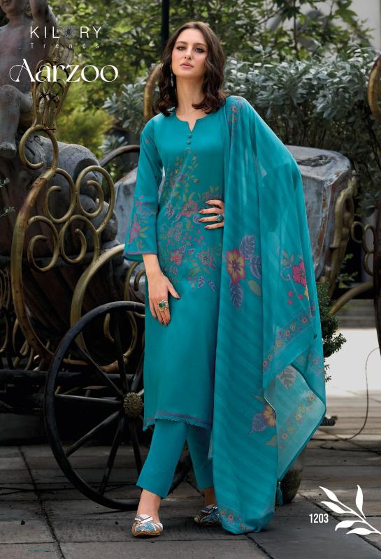 Kilory Aarzoo catalog wholesalers of salwar kameez in park street