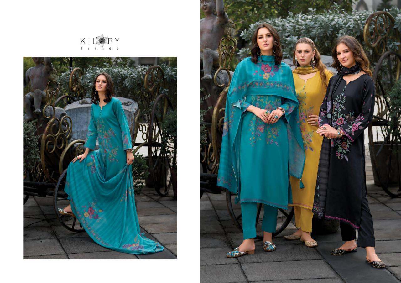 Kilory Aarzoo catalog wholesalers of salwar kameez in park street