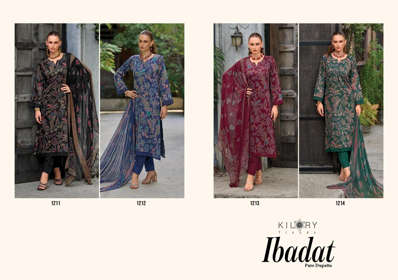 Kilory Ibadat wholesale salwar kameez suppliers in surat