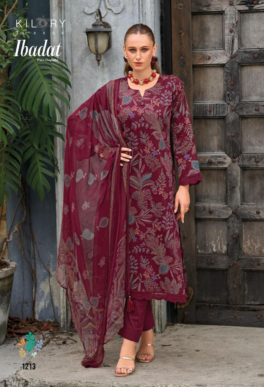 Kilory Ibadat wholesale salwar kameez suppliers in surat