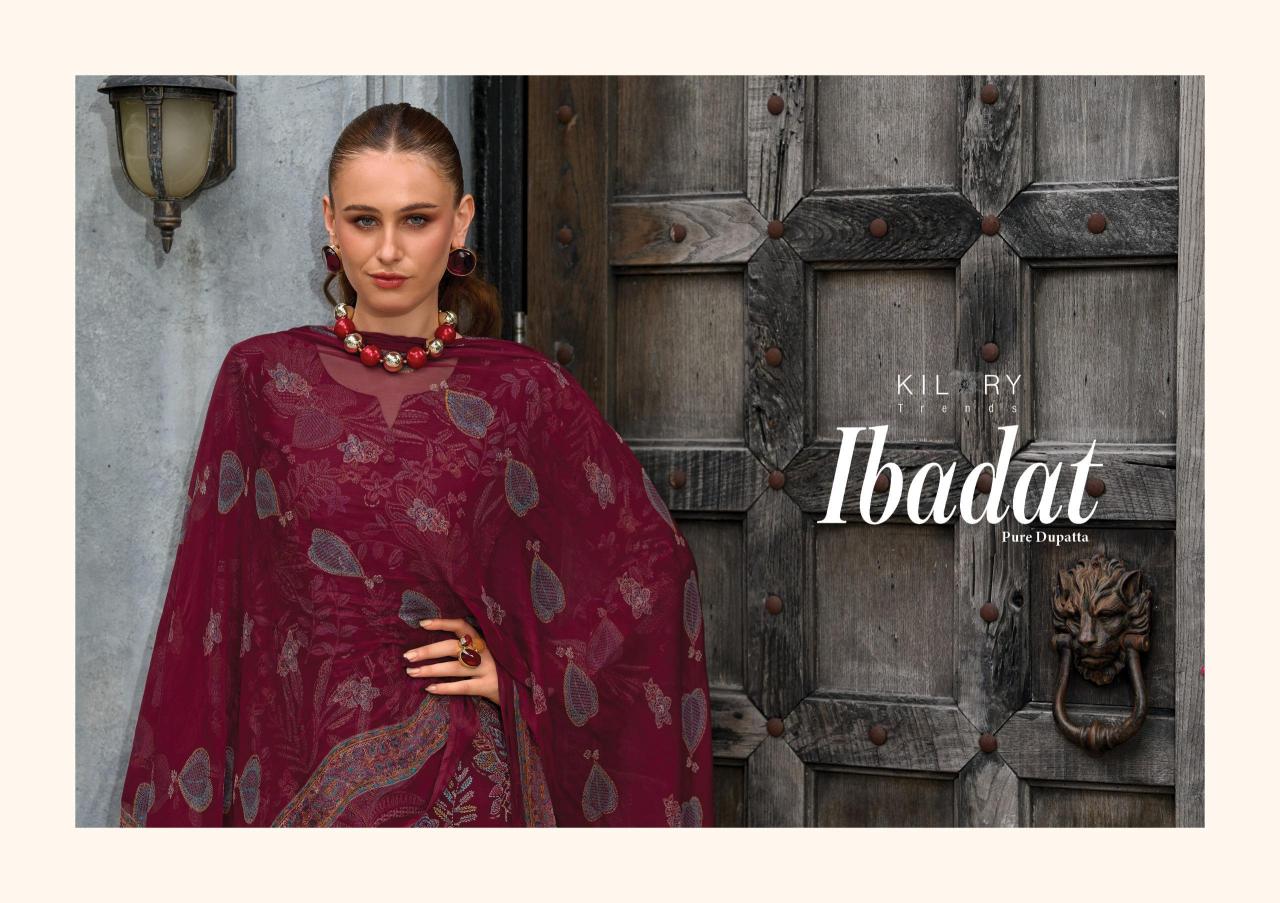 Kilory Ibadat wholesale salwar kameez suppliers in surat