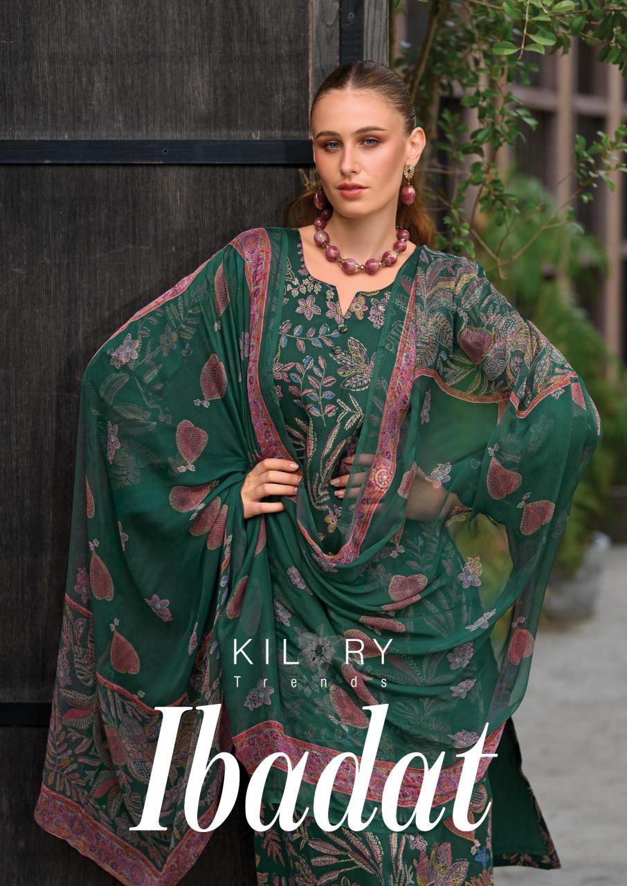 Kilory Ibadat wholesale salwar kameez suppliers in surat