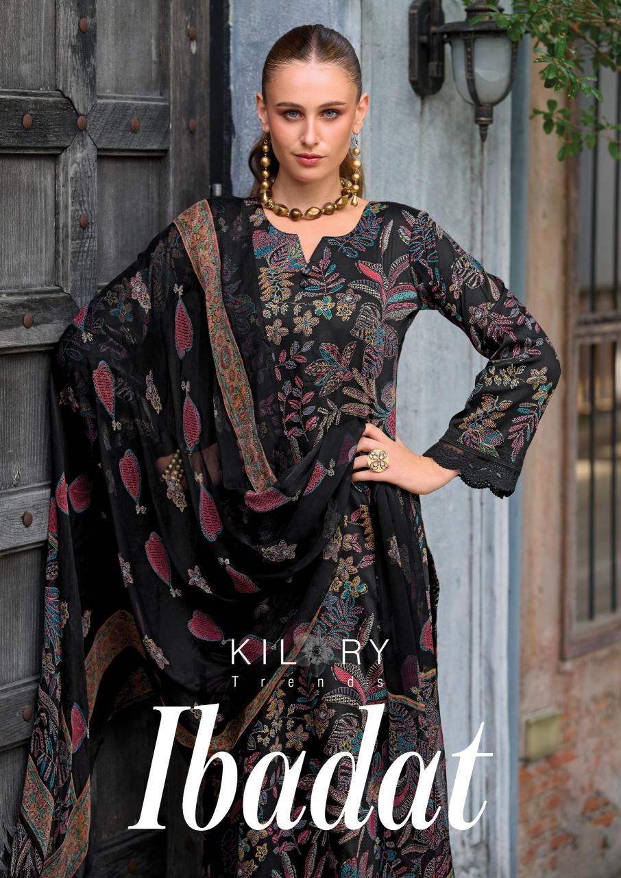 Kilory Ibadat wholesale salwar kameez suppliers in surat