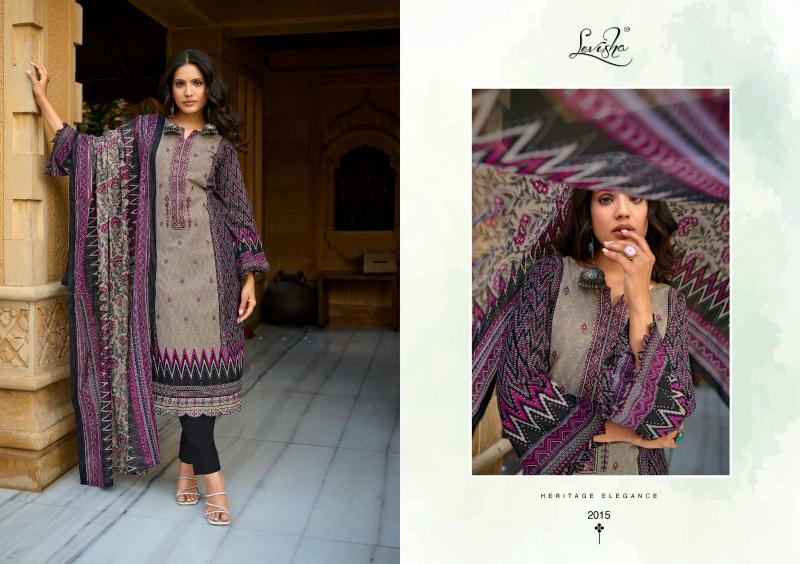 Levisha Zara Zoya cotton dress material wholesale