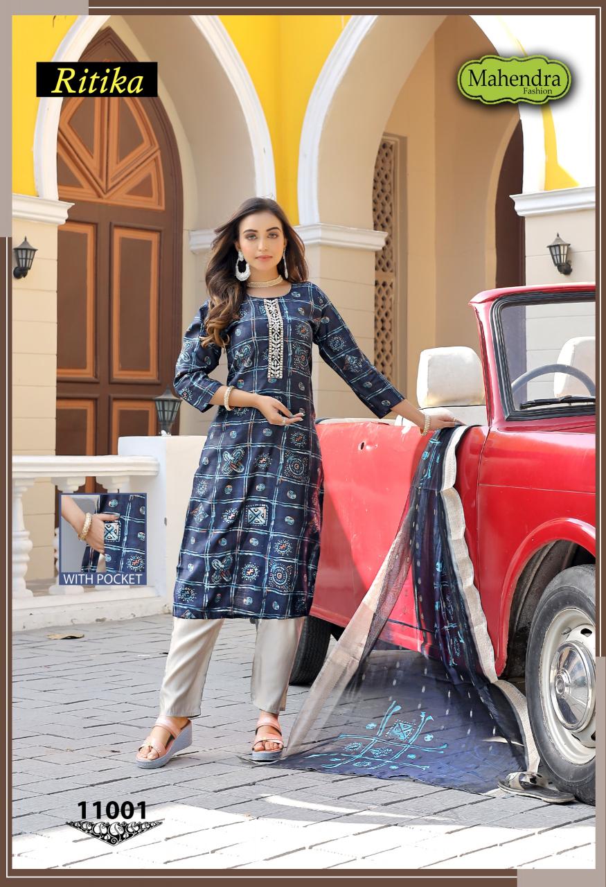 Mahendra Ritika Vol 1 wholesale ladies kurti online