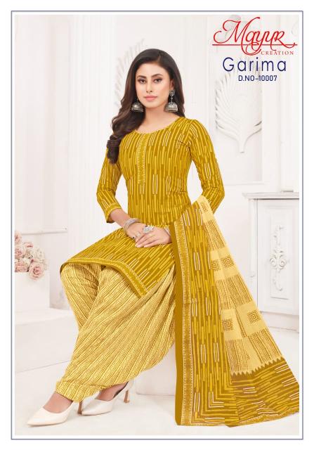 Mayur Garima Vol-10 – Dress Material - Wholesale Catalog