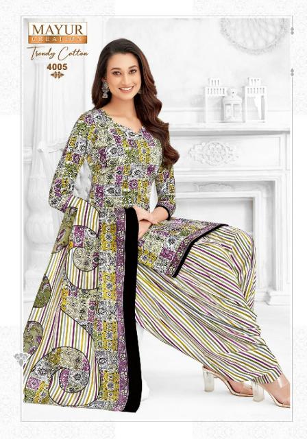 Mayur Trendy Cotton Vol-04 – Dress Material - Wholesale Catalog