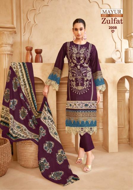 Mayur Zulfat Vol-02 – Karachi Dress Material - Wholesale catalog