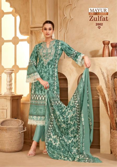 Mayur Zulfat Vol-02 – Karachi Dress Material - Wholesale catalog