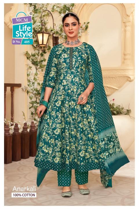 MCM Anarkali Vol-4 – Anarkali Style Kurti With Pant Dupatta - Wholesale Catalog