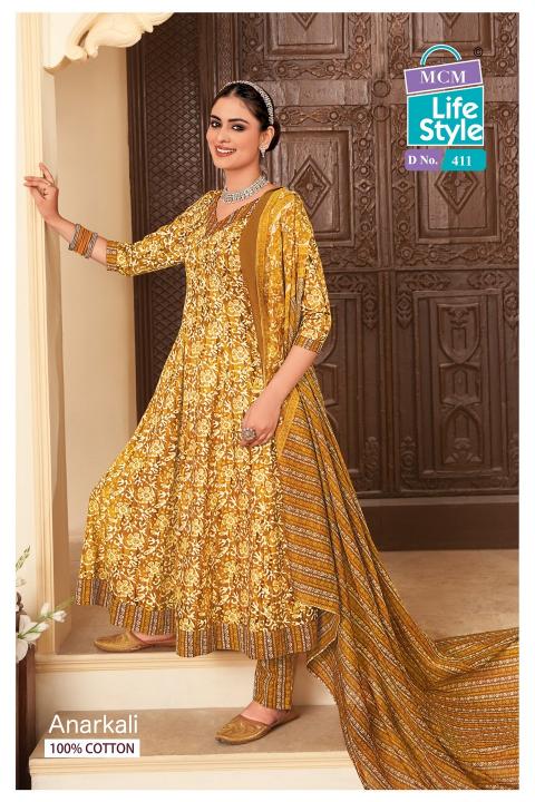 MCM Anarkali Vol-4 – Anarkali Style Kurti With Pant Dupatta - Wholesale Catalog