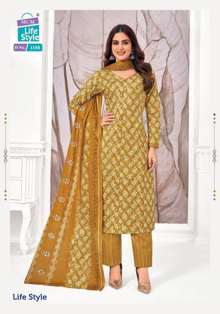 MCM LifeStyle Vol-11 – Dress Material - Wholesale Catalog