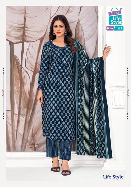 MCM LifeStyle Vol-11 – Dress Material - Wholesale Catalog