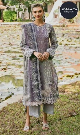 Mehboob Tex 1416 Catalog Chiffon Dupatta show some pakistani suit desgin