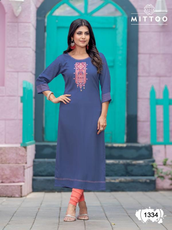 Mittoo Palak Vol 39 Catalog Kurti Heavy Rayon Wholesale 