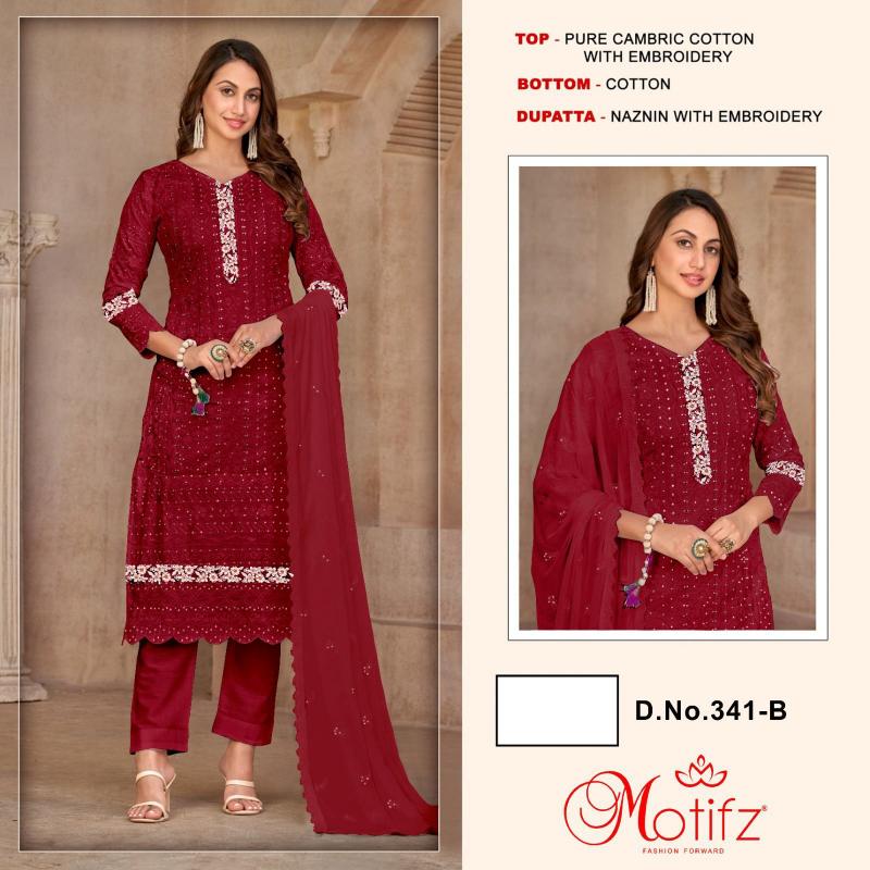 Motifz 341 Catalog new pakistani suit design