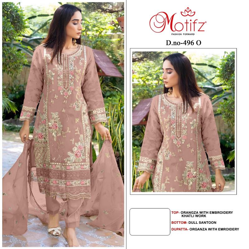 Motifz 496 Catalog pakistani suits in india