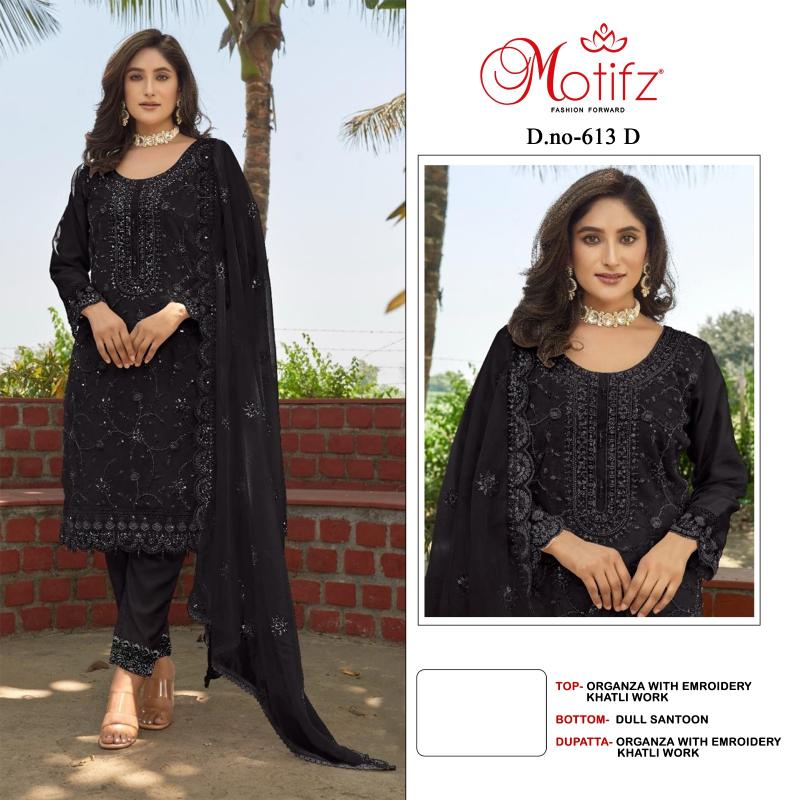 Motifz 613 CDHK Catalog pakistani stylish suit