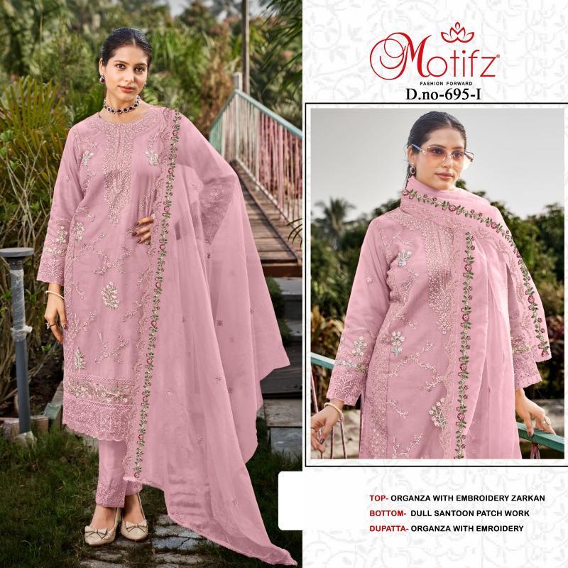 Motifz 695 Catalog pakistani suits in delhi