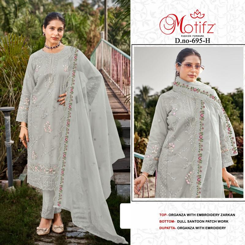 Motifz 695 Catalog pakistani suits in delhi