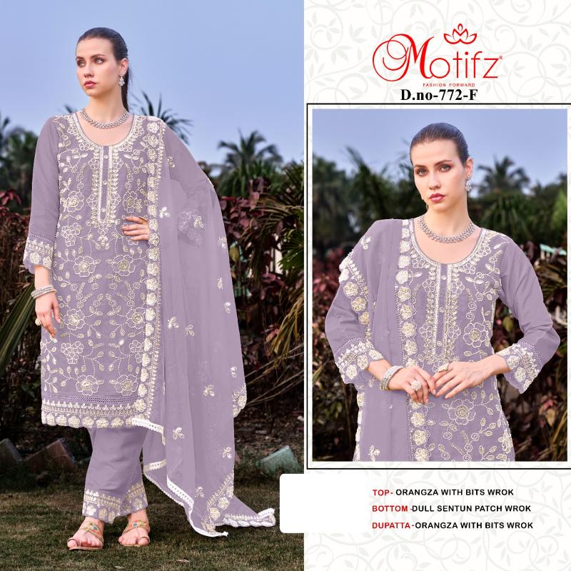 Motifz 772 Catalog pakistani suits website