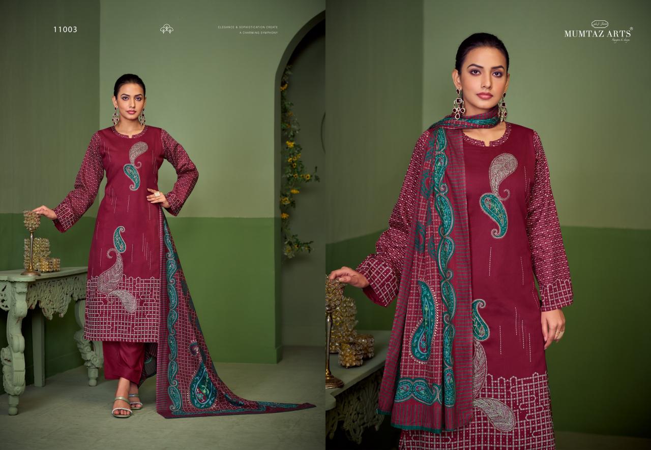 Mumtaz Arts Anamika catalog dress material wholesale lucknow