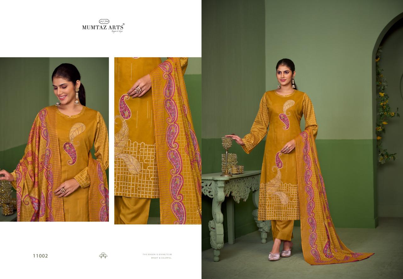 Mumtaz Arts Anamika catalog dress material wholesale lucknow