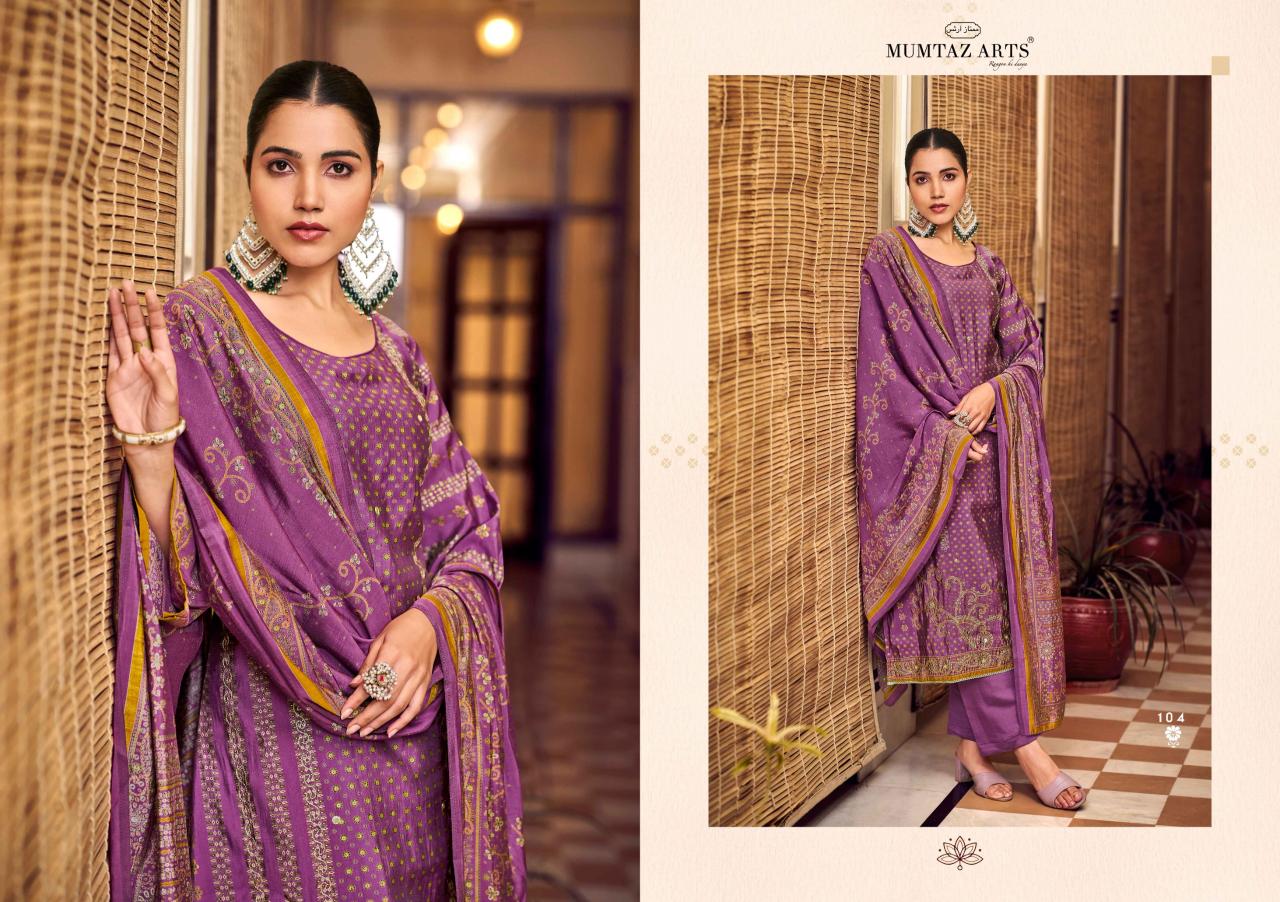 Mumtaz Arts Nayaab Mannat cheapest dress material wholesale