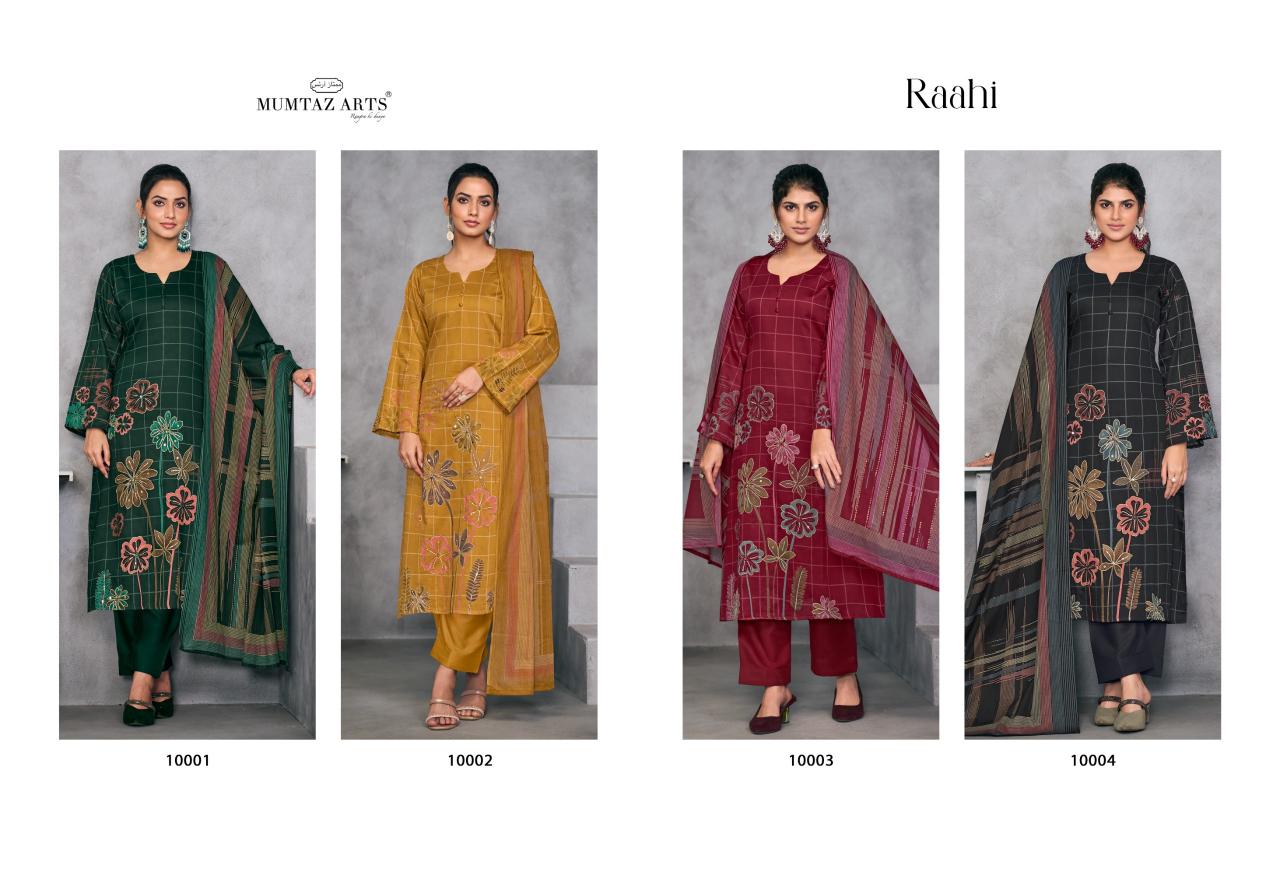 Mumtaz Arts Raahi catalog dress material wholesale in india