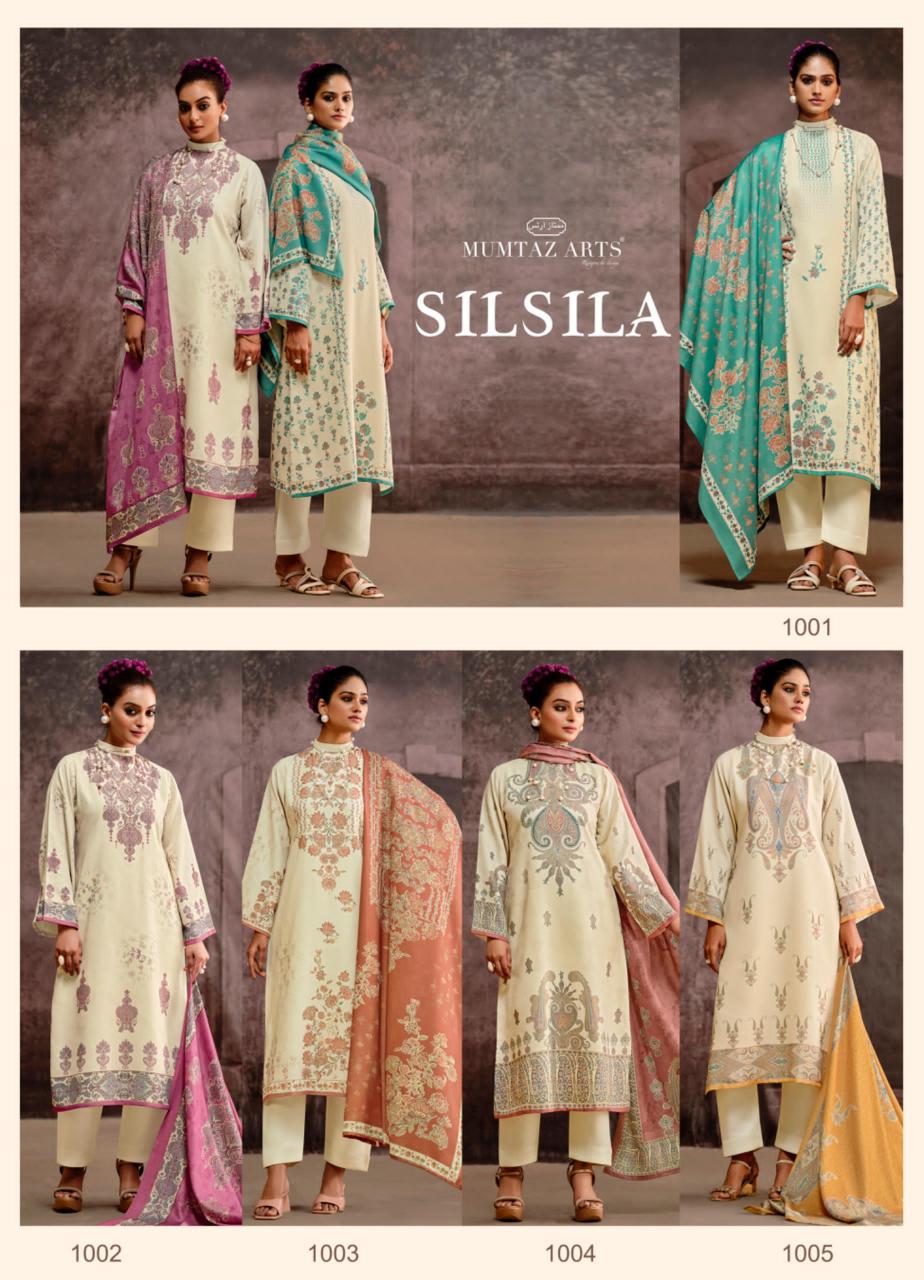 Mumtaz Arts Silsila buy dress material in wholesale