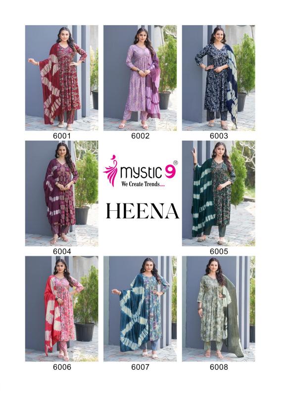 Mystic 9 Heena Vol 6 wholesale kurtis online mumbai