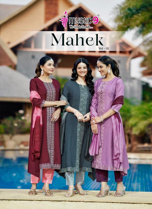 Mystic 9 Mahek Vol 1 Catalog kurti online wholesale bulk