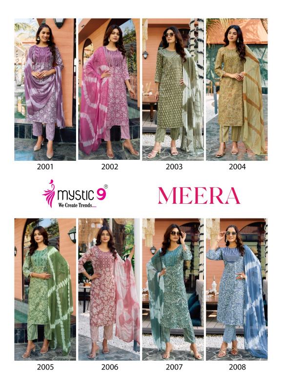 Mystic 9 Meera Vol 2 rayon kurtis wholesale online  